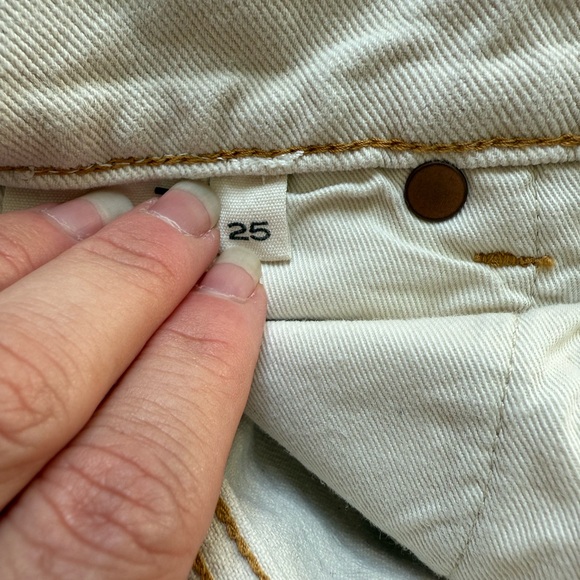 DOEN Diana Jeans in Oat/Cream Size 25 - Picture 9 of 13